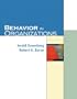 Behavior in Organizations (9th Edition)