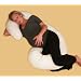 Comfort Body Pillow, Full Body Pillow, Pregnancy Pillow, Nursing Pillow & Side Sleeper Pillow. Total Body Alignment in One. For Head, Neck, Shoulders, Back & Knee Support.