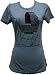 Junior's Annex Clothing Baby Carriage Stroller Victorian Steampunk Etching Art Design Print Tee Shirt