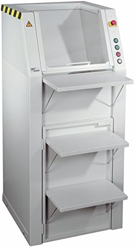 Dahle 20452 High Capacity Paper Shredder With SmartPower Energy Management, 85 Sheet Capacity, Strip Cut, Shreds CDs, Staples, Paper Clips, Credit Cards, Security Level P-2, 5+ Users