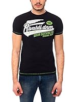 Rivaldi Camiseta Manga Corta (Negro)