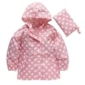 Blue Zoo Pink spotted trench coat