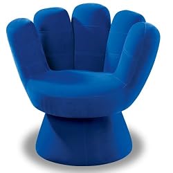 LumiSource Mitt Chair, Blue