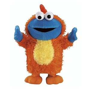 Chicken Dancer Cookie Monster Sesame Street Dancing Doll by