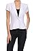 SASSY APPAREL Women's Stylish Single Button Solid Blazer Peplum Jacket