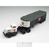 HO Die-Cast White WC22 w/Covered Trailer, US Steel