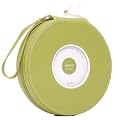 Swing Solo CD Case Holds 20 CDs, Two CDs Back to Back in Archival Plastic Sleeves with Soft Poly Divider, Fern.