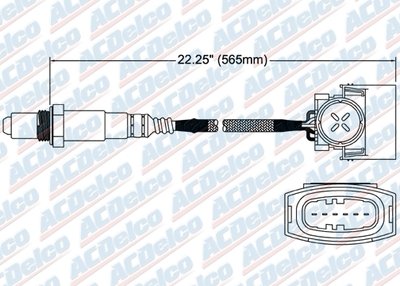 AC Delco 213-4158 Oxygen Sensor