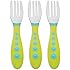 Gerber Graduates Kiddy Cutlery Forks in Neutral Colors, 3-count