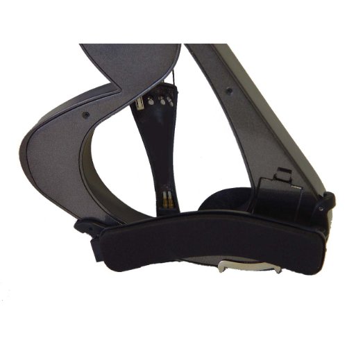 ViolinSmart Full Size 4/4 Electric Violin Set, Black