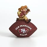 4.5" NFL San Francisco 49ers Collectible Football Paperweight