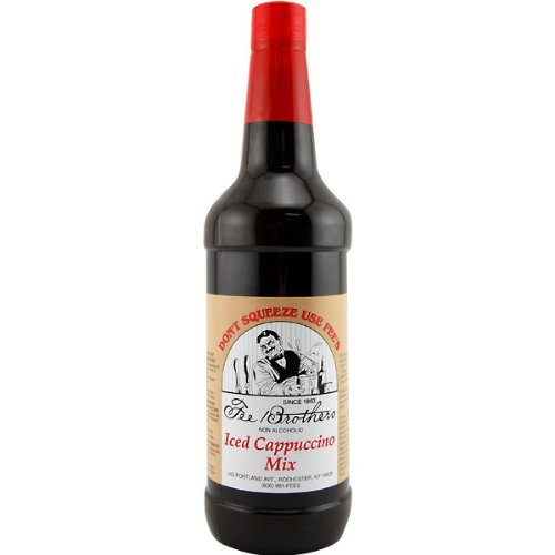 Fee Brothers Iced Cappuccino Syrup - 32 oz