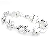 Sterling Silver Shiny Fluted