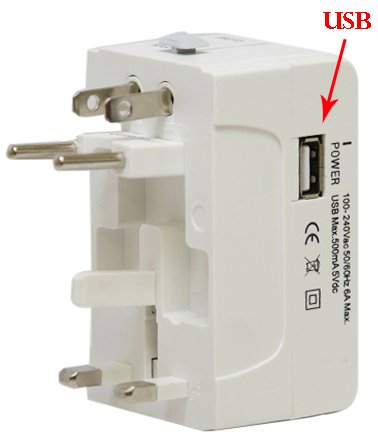 samsonite universal power adapter