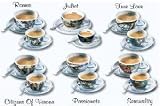 Produkt-Bild: Saeco Espressotassen Romeo and Juliet 6er Set