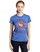 NFL Women's Denver Broncos Heather Vintage Short Sleeve Crew (Liberty, Small)