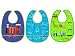 Crocodile Creek Rumble Bibs Bib Set 3-pc.