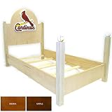 Sports Furniture St. Louis Cardinals Full Bed (Maple)