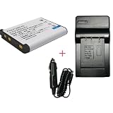 【充電器セット】　フジフィルム　NP-45/NP-45A互換バッテリ-＋充電器（黒色タイプ）　～ FinePix Z1000EXR 対応～