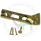 PRIME-LINE 6 Solid Brass Flag Pole Holder or Bracket (U-9380)