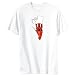 T-Shirt Mens White " Gibraltar - Country Map Color Simple" Countries Large