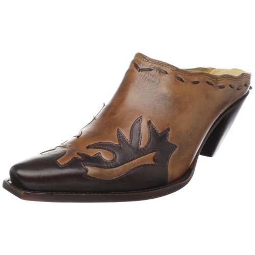 Charlie 1 Horse by Lucchese Women's I6105 Mule,Tostado/Mahogany,5.5 B US