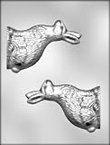 CK Products 5-Inch 3-D Side-View Bunny Chocolate Mold