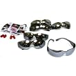 6 Black Hunting Safety Shooting Glasses & 12 Ear Plugs