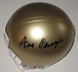 ARA PARSEGHIAN,NOTRE DAME FIGHTING IRISH,SIGNED,AUTOGRAPHED,MINI HELMET WITH COA