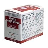 MEDIFIRST COUGH DROPS CHERRY 50/BOX