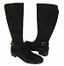 Calvin Klein Rumer Suede Dark Brown Riding Boot