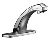 Sloan EBF 187 4 Battery Powered, Sensor Operated Electronic Hand Washing Faucet with Metal Throat Pl 41fONGyGJpL. SL160 Sloan EBF 187 4 Battery Powered, Sensor Operated Electronic Hand Washing Faucet with Metal Throat Pl