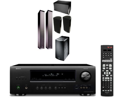Denon AVR-1612 5.1 Channel A/V Home Theater Receiver 2 Definitive Technology BP6 Tower Loudspeakers Definitive Technology C/L/R 2002 Speaker 2 Definitive Technology ProMonitor 800 Bookshelf Speakers and a Definitive Technology Pro Sub 60 8 Powered S Denon AVR-1612 5.1 Channel A/V Home Theater Receiver 2 Definitive Technology BP6 Tower Loudspeakers Definitive Technology C/L/R 2002 Speaker 2 Definitive Technology ProMonitor 800 Bookshelf Speakers and a Definitive Technology Pro Sub 60 8 Powered S