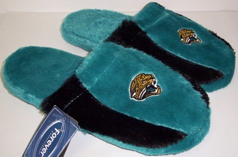 Jacksonville Jaguars NFL Plush Slide Slippers