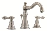 Design House 526954 Georgetown Wide Lavatory Faucet, Satin Nickel