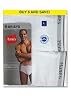 Hanes 7764P6 Classics White Brief