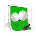 Cowboystudio Photography 10 X 20ft Chromakey Green Screen with Photography and Video Lighting Background System with Case and 800w Continuous Lighting Kit image 3