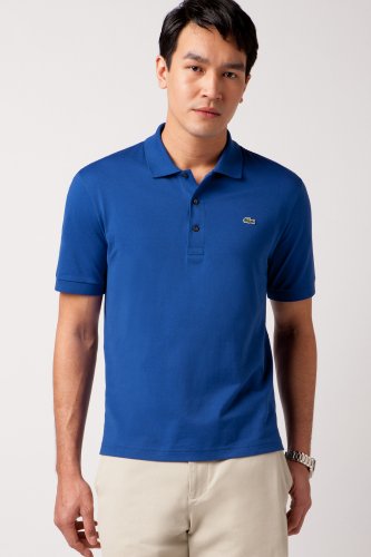 Short Sleeve Classic Fit Solid Pima Jersey Polo