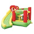 Bounceland Play Center Inflatable Bounce House Bouncer - Yellow/ Red/ Green