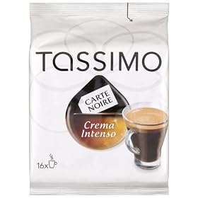 TASSIMO Carte Noire 16 T DISCs (Pack of 5, Total 80 T DISCs)