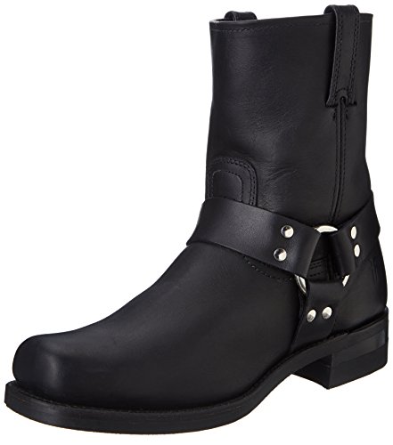 FRYE Men's Harness 8R Boot,Black-87400,10 M US
