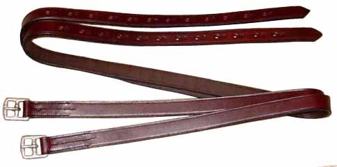 1 x 60 Ex-Long Adult English Saddle Leathers