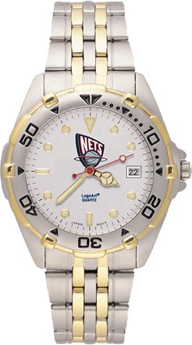 New Jersey Nets Men's All Star Watch Stainless Steel Bracelet