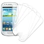 MPERO 5 Pack of Clear Screen Protectors for Samsung Galaxy S III S3 Mini MPERO 5 Pack of Clear Screen Protectors for Samsung Galaxy S III S3 Mini