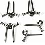 Twisted Nails Metal Puzzle Bundle of 4