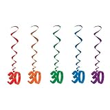 30 Whirls (asstd colors) Party Accessory  (1 count) (5/Pkg)