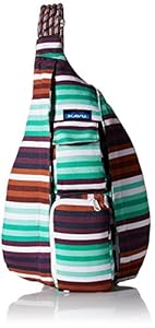 KAVU Rope Bag, Earth Stripe, One Size