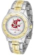 Washington State Cougars NCAA Mens Stainless 23Kt Watch