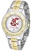 Washington State Cougars NCAA Mens Stainless 23Kt Watch