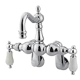 Kingston Brass CC1084T1 Heritage Leg Tub Filler, 4-3/4-Inch, Polished Chrome [並行輸入品]